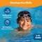 Pool Toys - Seek & Splash, Search & Find Water Game, Swimming Pool Dive Toy, Summer Activity, Screen-Free Fun & Gifts for Kids Ages 6, 7, 8, 9, 10, 11 & Up, Includes 64 Colorful Gems